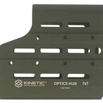 Kinetic Development Group MSH5-113 Optics HUB Spotting Scope Case Green Aluminum