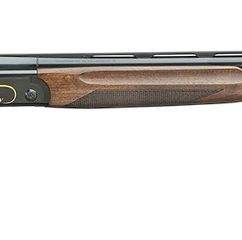 F.A.I.R. FRCRRAV1230 Carrera V  16 Gauge Break Open 3" 2rd 30" Black Over/Under Vent Rib Barrel, Black w/Gold Inlay Receiver, Walnut w/Adj Comb Stock, TechniChoke XP70 Choke System