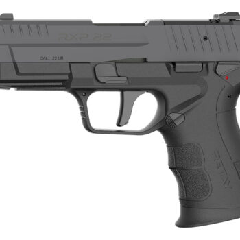 Retay USA RXP22BSG10TH RXP 22 LR 10+1 4" Threaded Barrel, Gray Cerakote Optic Ready/Serrated Slide, Black Cerakote Polymer Frame w/Accessory Rail, RMSc/RMR Footprint