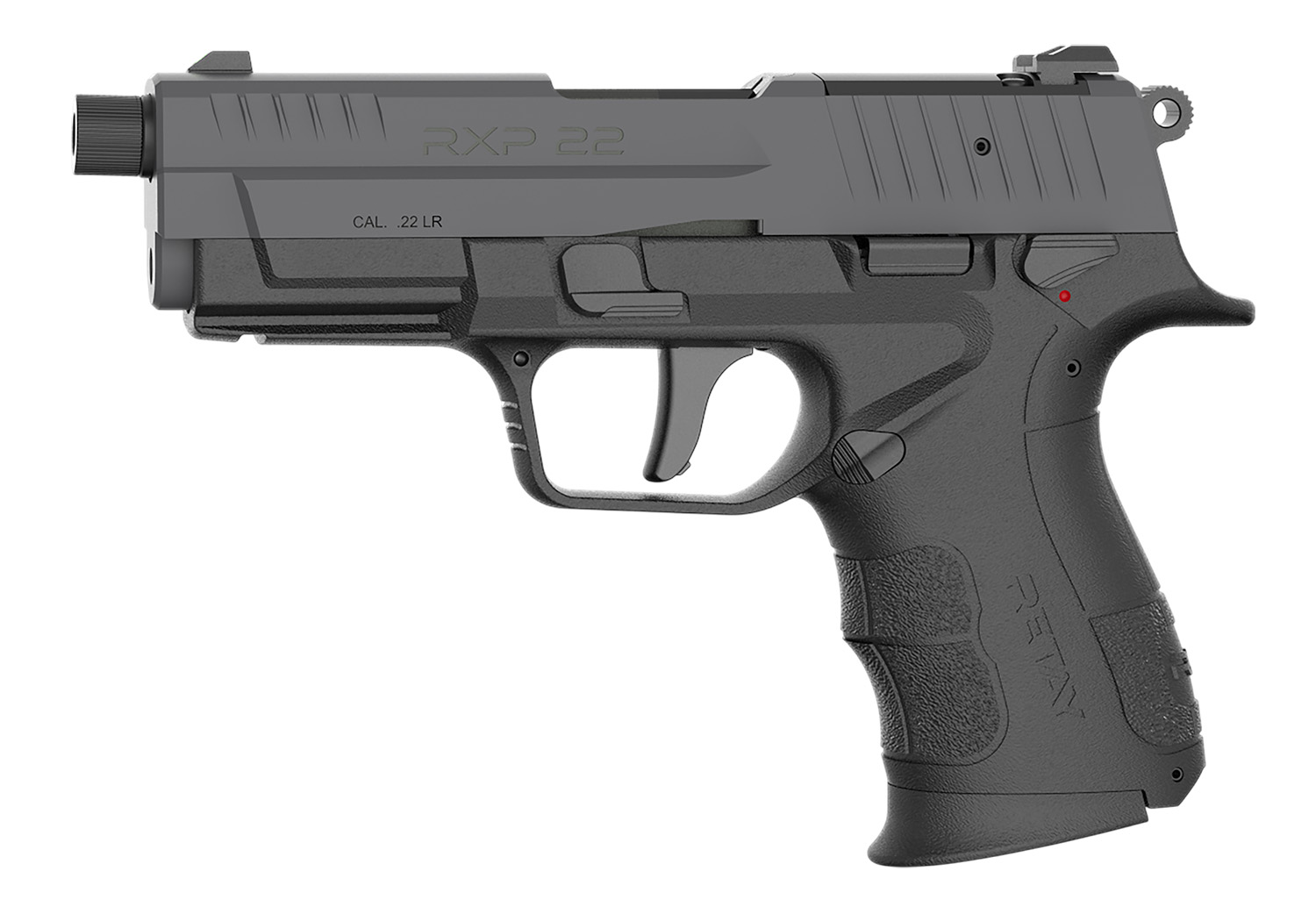 Retay USA RXP22BSG10TH RXP 22 LR 10+1 4" Threaded Barrel, Gray Cerakote Optic Ready/Serrated Slide, Black Cerakote Polymer Frame w/Accessory Rail, RMSc/RMR Footprint 3 Retay USA RXP22BSG10TH RXP 22 LR 10+1 4" Threaded Barrel, Gray Cerakote Optic Ready/Serrated Slide, Black Cerakote Polymer Frame w/Accessory Rail, RMSc/RMR Footprint
