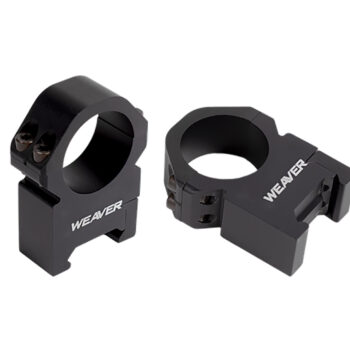 Weaver Mounts 48381 Precision  Black Aluminum 1" Tube Medium