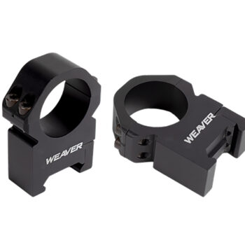 Weaver Mounts 48382 Precision  Black Aluminum 1" Tube High
