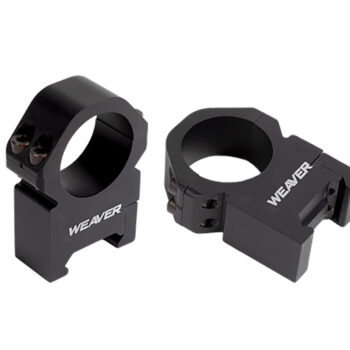 Weaver Mounts 48384 Precision  Black Aluminum 1" Tube Extra Extra High