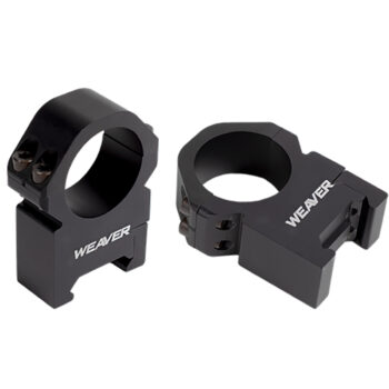 Weaver Mounts 48386 Precision  Black Aluminum 30mm Tube Medium