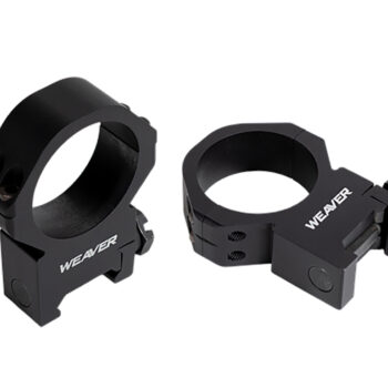 Weaver Mounts 99521 Precision Tactical  Black Aluminum 30mm Tube Medium