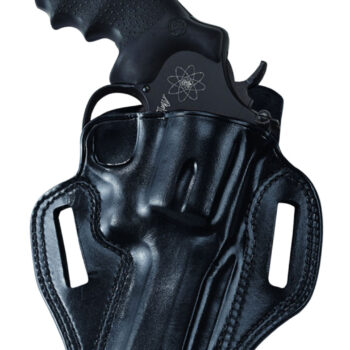 Galco CM424B Combat Master  OWB Black Leather Belt Slide Fits 1911 Right Hand