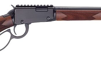 Henry H001PGH22 Sporter 22 S/L/LR 15/17/21+1 18.50" Blued Threaded Barrel, Black Aluminum Receiver w/Picatinny Rail, American Walnut Fixed w/Pistol Grip Stock