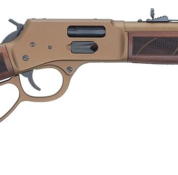 Henry H012XCW44M Explorer Carbine 44 Special/44 Mag 7+1 16.50" Burnt Bronze Cerakote Threaded Barrel, Burnt Bronze Cerakote Steel Drilled & Tapped Receiver, American Walnut Fixed w/Pistol Grip Stock