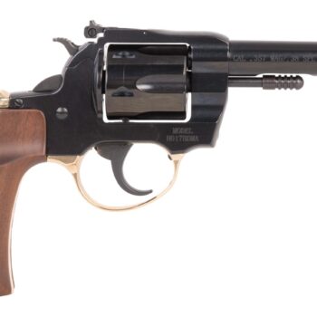Henry H017BDMA Big Boy Deadeye 357 Mag/38 Special 6 Shot 4" Blued Round Barrel, Blued Cylinder, Blued Polished Steel Frame, American Walnut Birdshead Grip, Transfer Bar Safety, Exposed Hammer