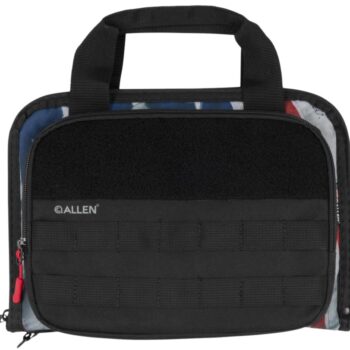 Allen 1122 Victory Taper Case Double Red/White/Blue Holds 2 Handguns