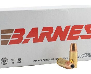 Barnes Bullets 32528   9mmLuger 115gr Semi Jacketed Hollow Point 20 Per Box/10 Case