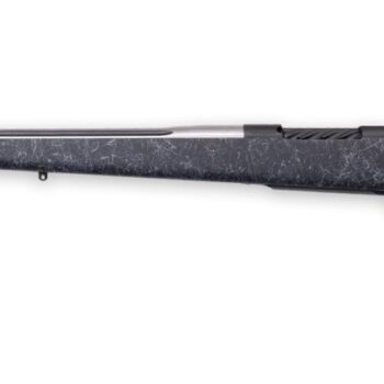 Weatherby MAM01N7MMPL8B Mark V Accumark Full Size 7mm PRC 3+1 26" Spun Stainless w/Graphite Black Cerakote Fluted Threaded Barrel, Graphite Black Cerakote Steel Drilled & Tapped Receiver, Matte Black