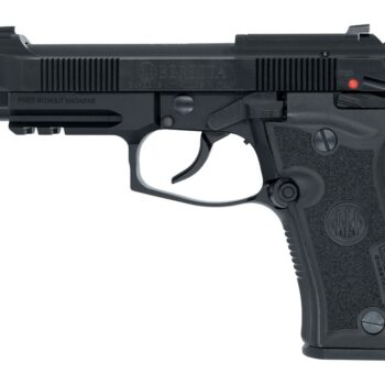 Langdon Tactical Tech 80X32BTJ Beretta Cheetah 80X Micro-Compact 32 ACP 13+1 4.40" Black Threaded Barrel, Black Bruniton Carbon Steel Optic Ready/Serrated Slide, Black Anodized Aluminum Frame w/Picati