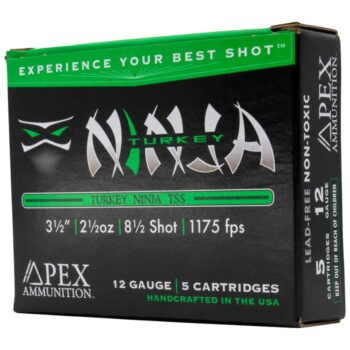 APEX AMMO NINJA35    12G 3.5  2-1/2 8.5       5/10