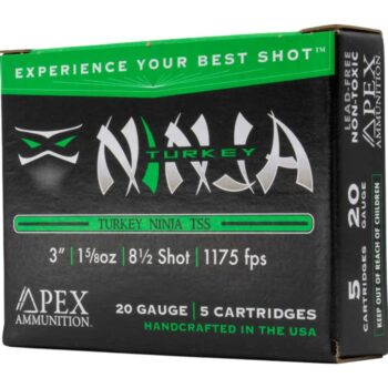 APEX AMMO NINJA20    20G 3    1-5/8 8.5       5/10