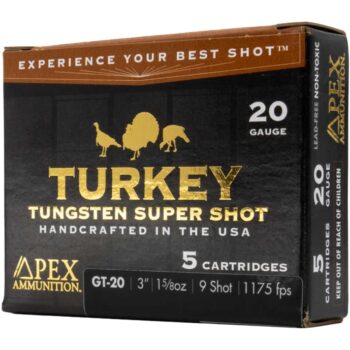 APEX AMMO STH-20     20G 3    1-5/8 7.5/9     5/10