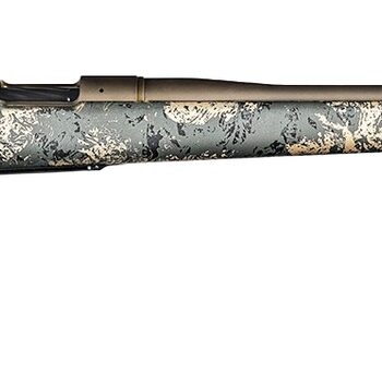 Christensen Arms 801-01348-00 Mesa FFT TI Full Size 22 Creedmoor 4+1 20" Burnt Bronze Cerakote Threaded Barrel, Burnt Bronze Cerakote Titanium Drilled & Tapped Receiver, Carbon w/Green & Tan Accents F