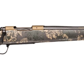 Christensen Arms 801-060080-00 Ridgeline FFT TI Full Size 22 Creedmoor 4+1 20" Carbon Fiber Threaded Barrel, Burnt Bronze Cerakote Titanium Drilled & Tapped Receiver, Carbon w/Green & Tan Accents Fixe