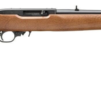 Ruger 32009 10/22  22 LR 10+1 18.50" Satin Black Alloy Steel Barrel, Drilled & Tapped Receiver, Birch Wood Fixed Stock