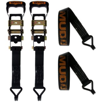 MUDDY MUD-HDRS16-2PK  1.5"X16' HVY DUTY RATCHET