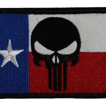 SME FLGTXPUN      TEXAS FLAG W/PUNISHER