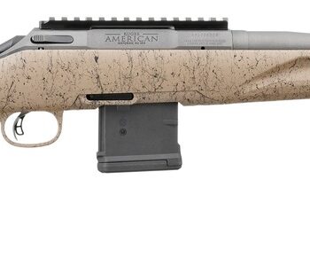 Ruger O6959 American II Ranch 300 Blackout 10+1 16.10" Cobalt Cerakote Spiral Fluted Threaded Barrel & Alloy Steel Receiver w/Picatinny Rail, Flat Dark Earth Splatter Adj Comb & LOP Synthetic Stock, L