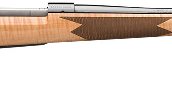 Winchester Repeating Arms 535218212 Model 70 Super Grade 243 Win Caliber with 5+1 Capacity, 22" Barrel, High Polished Blued Metal Finish & Gloss AAA Maple Stock Right Hand (Full Size)