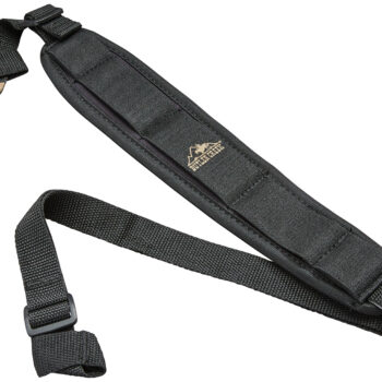 Butler Creek 80023 Comfort Stretch Shotgun Sling Black Neoprene w/Non-Slip Grippers 2.50" Wide Adjustable Design
