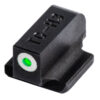 TruGlo TG231R2W Tritium Pro Black | Green Tritium White Outline Front Sight Green Tritium Rear Sight 2 25446