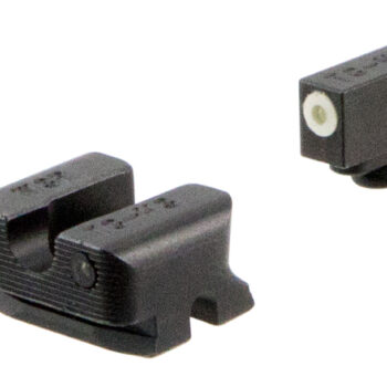 TruGlo TG231W3W Tritium Pro  Black | Green Tritium White Outline Front Sight Green Tritium Rear Sight