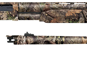 Mossberg 52282 500 Combo 12 Gauge 3" 5+1 Overall Mossy Oak Break-Up Country 28" Vent Rib/24" Slugster Barrels, Steel Receiver, Dual Extractors, Fixed Synthetic Stock, Includes Accu-Set Choke