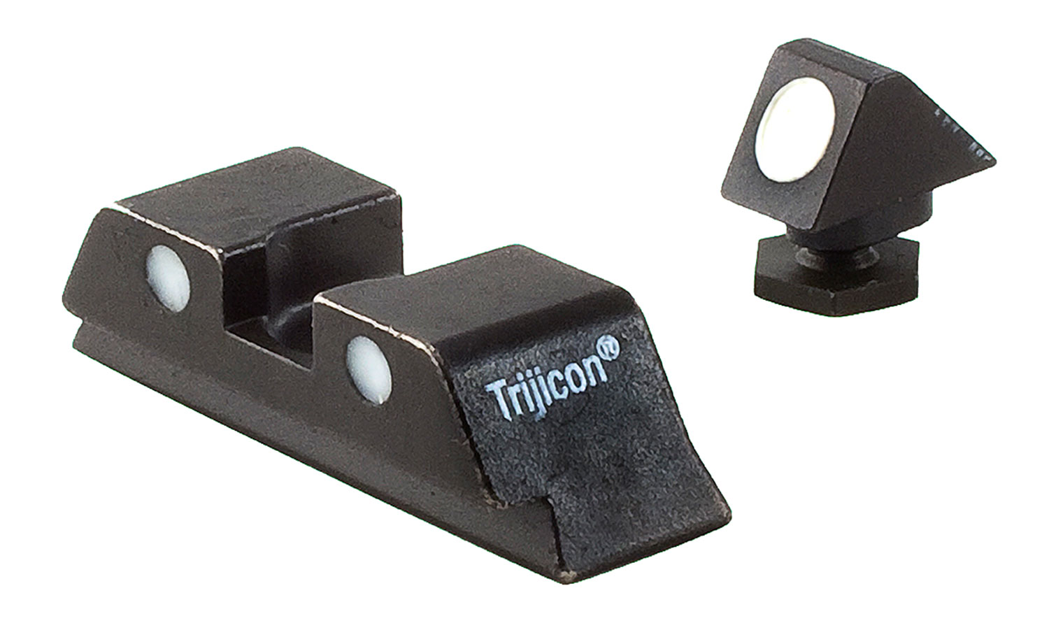 Trijicon 600234 Bright & Tough Steel Sights Black White Dot Front Sight-Black White Dots Rear Sight-Glock 17 MOS/19 MOS/34 MOS (No Tritium) Standard Frame 3 Trijicon 600234 Bright & Tough Steel Sights Black White Dot Front Sight-Black White Dots Rear Sight-Glock 17 MOS/19 MOS/34 MOS (No Tritium) Standard Frame