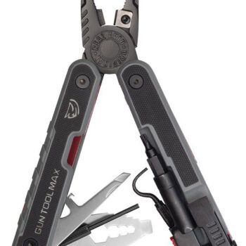 Real Avid AVGTMAX Gun Tool Max Black 3.25" 440 Stainless Steel Plain G10 Black Handle