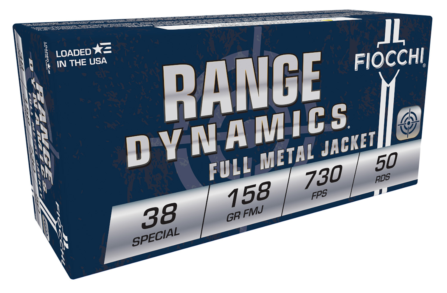 Fiocchi 38G Range Dynamics 38Special 158gr Full Metal Jacket 50 Per Box/20 Case 3 Fiocchi 38G Range Dynamics 38Special 158gr Full Metal Jacket 50 Per Box/20 Case