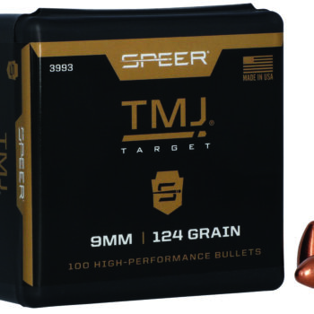 Speer 3993 TMJ  9mm 124gr Total Metal Jacket 100 Per Box/5 Case
