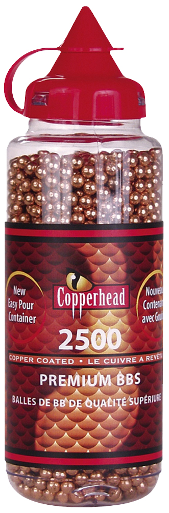 Crosman 0747 Copperhead 177 Copper-Coated Steel 2500/Bottle 3 Crosman 0747 Copperhead 177 Copper-Coated Steel 2500/Bottle