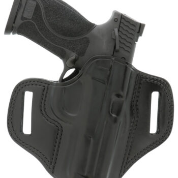 Galco CM212B Combat Master  OWB Black Leather Belt Slide Fits 1911 Right Hand