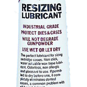 Lee Precision 90006 Resizing Lubricant 2 oz Tube 2 OZ Tube