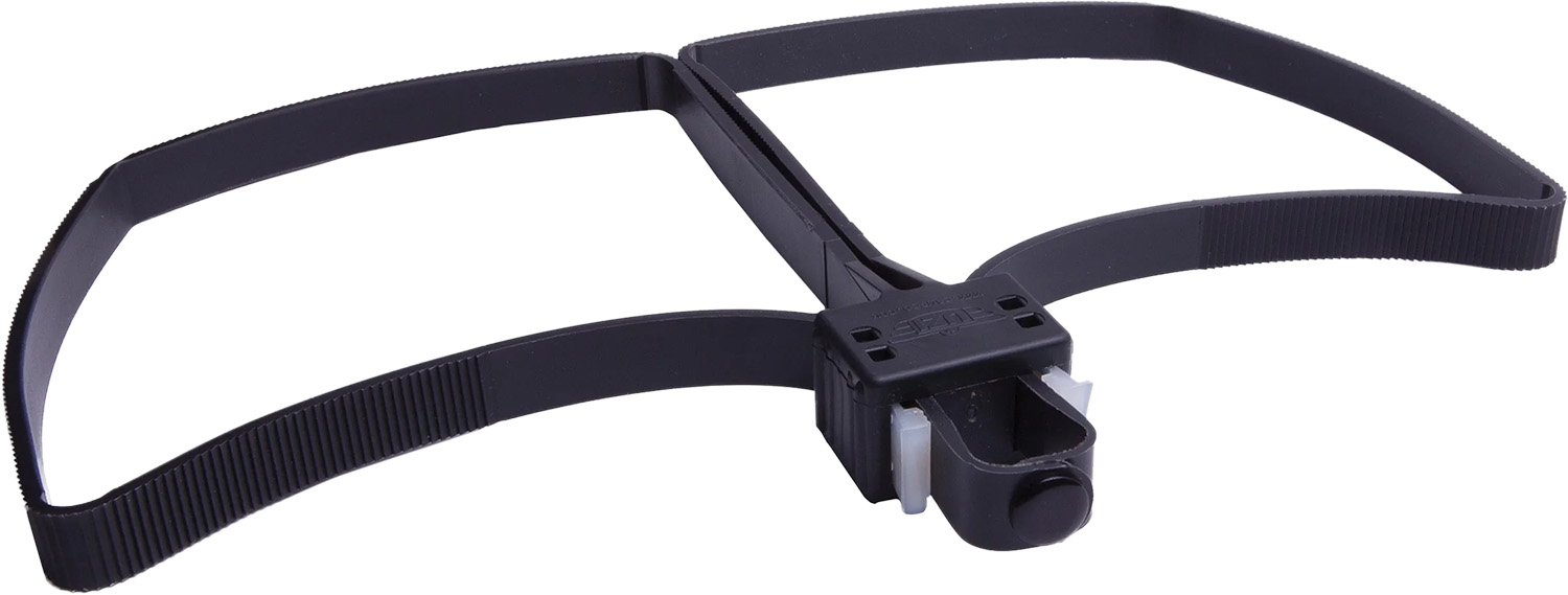 Uzi Accessories UZIFLXCB Flex Cuff Black Polymer Adjustable 3 Uzi Accessories UZIFLXCB Flex Cuff Black Polymer Adjustable