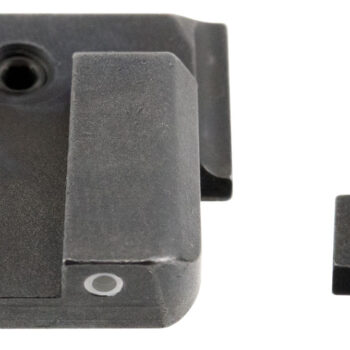 AmeriGlo SW801 Classic Tritium Sight Set for Smith & Wesson M&P  Green Tritium White Outline Front Sight-Green Tritium White Outline Rear Sight