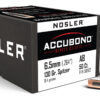 Nosler 56902 AccuBond 6.5Creedmoor 130gr Spitzer Point 50/Box 1 48659