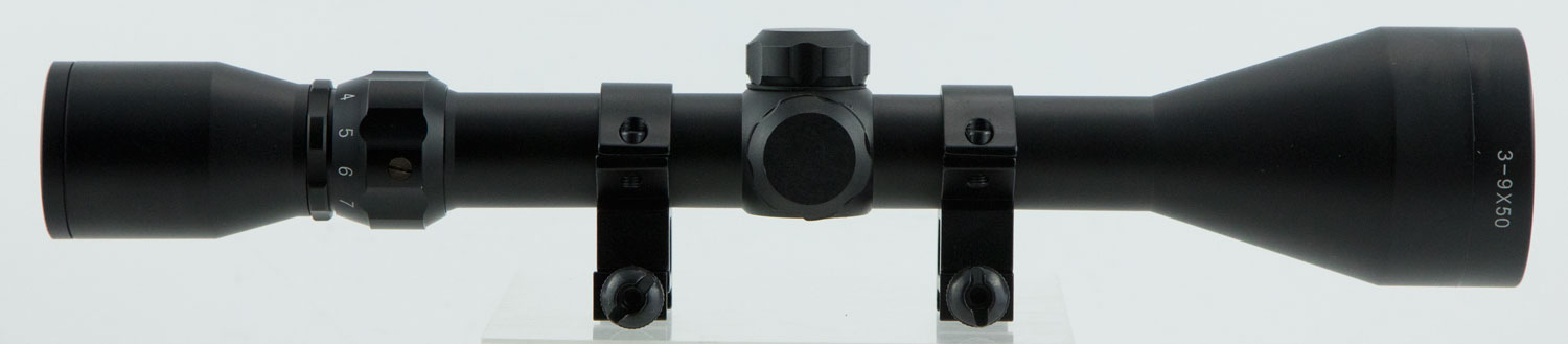 TruGlo TG-85395XB Buckline Black Anodized 3-9x50mm 1" Tube BDC Reticle 3 TruGlo TG-85395XB Buckline Black Anodized 3-9x50mm 1" Tube BDC Reticle