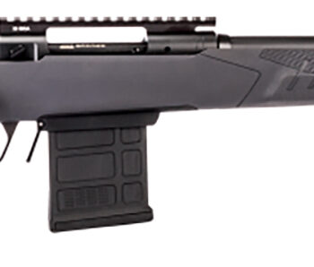 Savage Arms 57006 110 Tactical Full Size 308 Win 10+1 20" Matte Black Heavy Threaded Barrel, Matte Black Drilled & Tapped Carbon Steel Receiver, Adj AccuStock Matte Gray Synthetic Stock, Right Hand