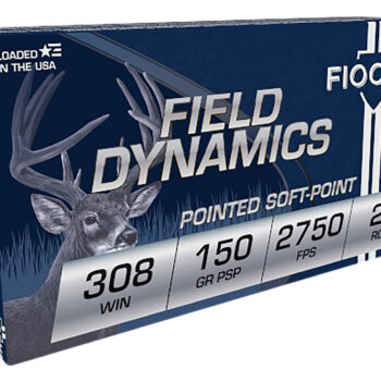 Fiocchi 308B Field Dynamics  308Win 150gr Pointed Soft Point 20 Per Box/10 Case