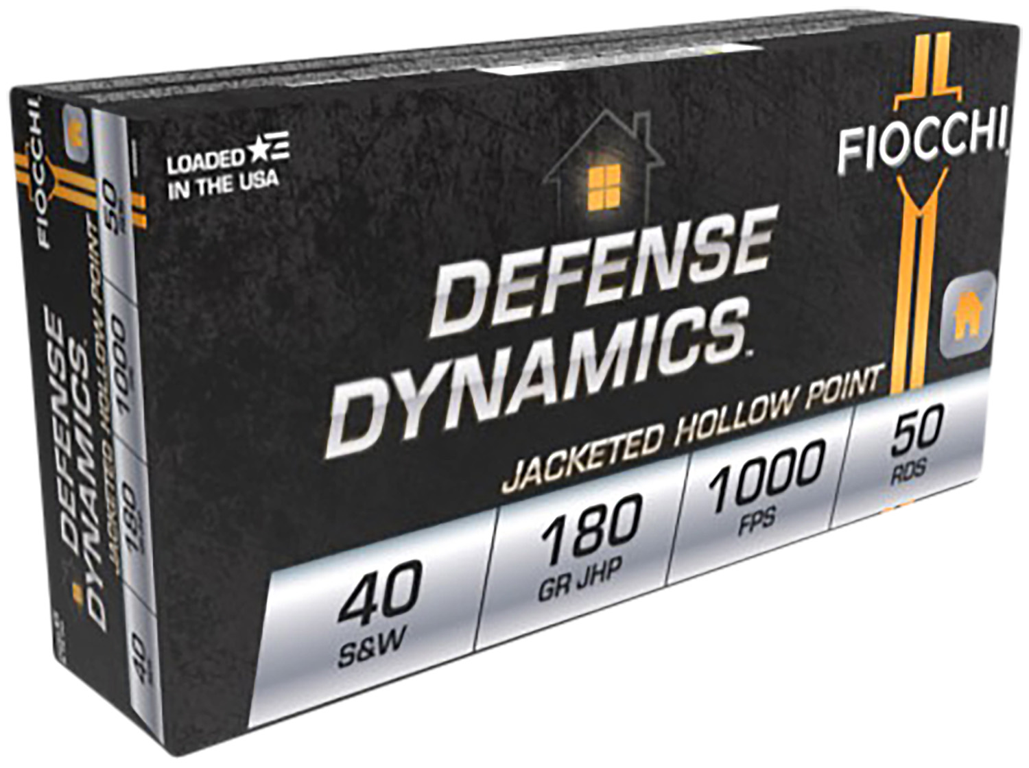 Fiocchi 40SWE Defense Dynamics 40S&W 180gr Jacketed Hollow Point 50 Per Box/20 Case 3 Fiocchi 40SWE Defense Dynamics 40S&W 180gr Jacketed Hollow Point 50 Per Box/20 Case