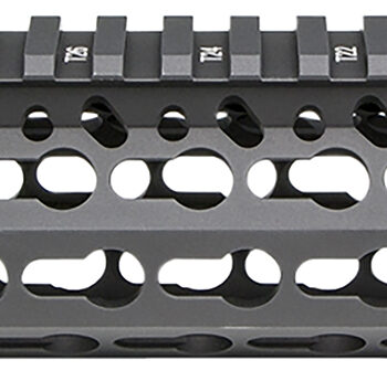 BCM KMRA9556BK KMR Alpha Handguard 9" Keymod Style Made of Aluminum with Black Anodized Finish for AR-15