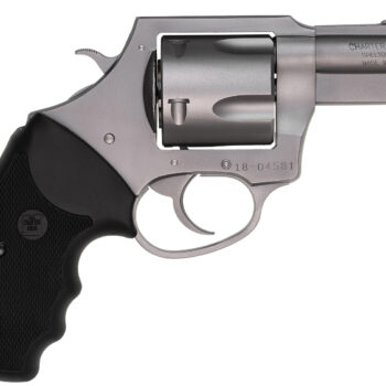 Charter Arms 74530 Bulldog  Extra Large 45 Colt (LC), 5 Shot 2.50" Matte Stainless Steel Barrel, Cylinder & Frame w/Black Finger Grooved Rubber Grip