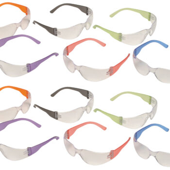 Pyramex S4110SMP Intruder Glasses Adult Clear Lens Anti-Scratch Polycarbonate 12 Pair