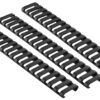 Ergo 4373BK Low-Pro Ladder Rail Covers Rifle 18 Slot Black Rubber 3 Pack 2 60123