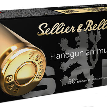 Sellier & Bellot SB762TOK Handgun  7.62x25mmTokarev 85gr Full Metal Jacket 50 Per Box/30 Case